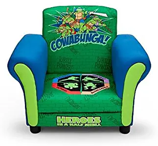 Kids, Children, Toddlers Upholstered Fabric Chair (Teenage Mutant Ninja Turtles)
