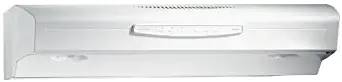 Broan QS230WW Allure II Under-Cabinet Range Hood, 30-Inch, White