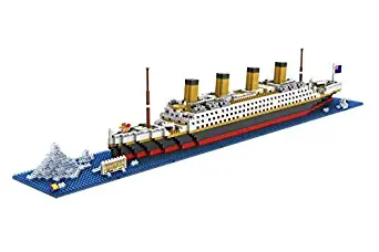 LOZ Building & Construction 9389 Titanic Building Blocks (1860 Pieces)