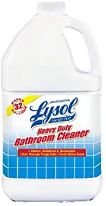 Lysol Professional Disinfectant Heavy Duty Bathroom Cleaner Concentrate, 128 Ounce (Pack of 4)