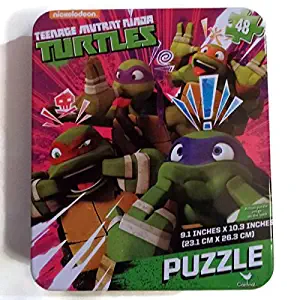 Nickelodeon Teenage Mutant Ninja Turtles Puzzle in a Tin Box