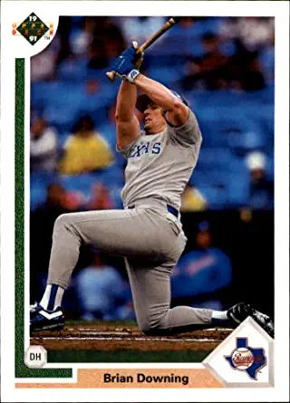 1991 Upper Deck Baseball Card #770 Brian Downing
