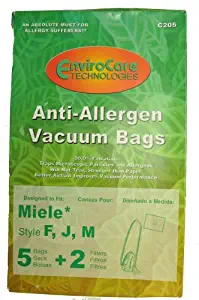 1 X Type F, J, M, Miele Vac Cleaner Bags by Generic