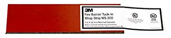 3M Fire Barrier Tuck-In Wrap Strip WS 200, 2 in (Pack of 24)