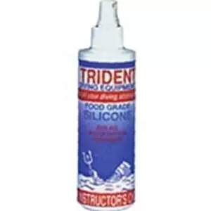 Trident Food Grade Silicone Spray for Scuba , Snorkel, and Spearfishing Gear 8 FL OZ