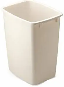 Rubbermaid Bisque Wastebasket, 36-Quart