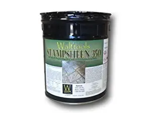 High-Gloss Concrete Sealer (5 Gal) Stampsheen 350 | Ultimate Low VOC for Concrete and pavers