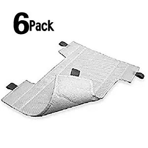 6Pack Dust-Away Micro-fiber Hv300 Series Pads kit for Shark Dust-away, Rotator, Navigator Lift-away Pro Vacuum, Ultra Light Stick Vacuum