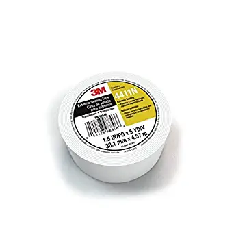 3M Extreme Sealing Tape 4411N, Translucent, 1 1/2 in x 5 yd, 40 mil