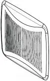 Broan S97016798 Grille