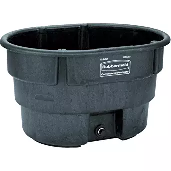 Rubbermaid Commercial FG424300BLA Structural Foam Stock Tank