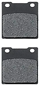 KMG Rear Brake Pads for 2000-2005 Kawasaki ZX12R - Non-Metallic Organic NAO Brake Pads Set