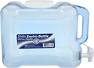 New Wave Enviro BpA Free 2 Gallon Refrigerator Bottle with Spigot