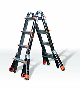 Little Giant, 15147-001, Multipurpose Ladder, 17 Ft, Ia, Fiberglass