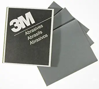 3M 02005 9" x 11" 280A Grit Wetordry Paper Coated Abrasive Sheets