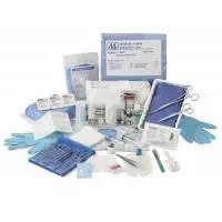 Medical Action Industries 262808 Central Line Dressing Change Kit with Tegaderm, CHG Antiseptic (Pack of 20)