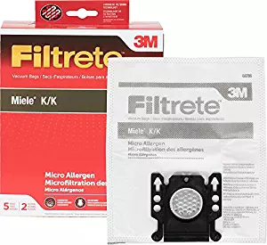 3M Filtrete Miele K/K Synthetic Vacuum Bag