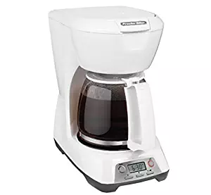 Proctor Silex 43671 12 Cup Programmable Coffeemaker (White)