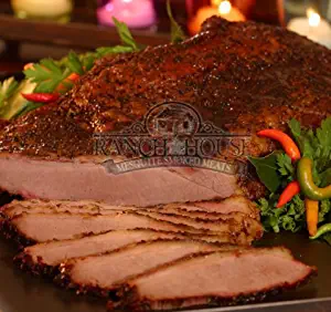 RANCH HOUSE MEAT COMPANY, MESQUITE SMOKED BEEF BRISKET, WHOLE - 4 LBS, FULLY SMOKED