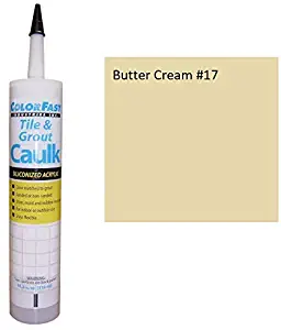 Color Fast Caulk Matched to Custom Building Products (Butter Cream Sanded)