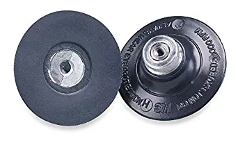 3M 3M-45091 Rubber Roloc Back-Up Pad 3 Inch Shank, Max. RPM 20