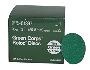 3M 01397 Green Corps Roloc Green Disc