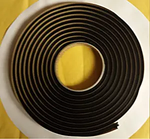 3M QTY1 Butyl Tape 1/4" x15ft Black Caulking Sealing Ribbon Tape