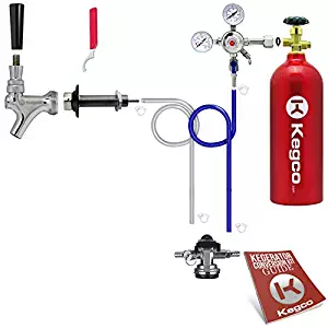 Kegco Low Profile Door Mount Kegerator Kit w/ 5lbs Tank - EBLPSCK-5T