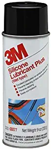3M (08877) Silicone Lubricant Plus (Wet Type), 08877, 9 Ounce, 12 cans per case [You are purchasing the Min order quantity which is 12 CANS]