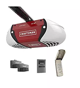 Craftsman ½ HP Chain Drive Garage Door Opener with two Multi-Function Remotes and Keypad 00954985000P