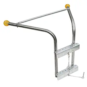Roof Zone 19-Inch Stand-Off Extension Ladder Stabilizer - Ladder Standoff for Added Stability and Safety - Prevents Gutter Damage
