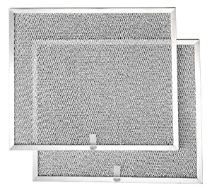 Broan BPS1FA30 Replacement Filters for QS1 and WS1 30” Range Hoods, Aluminum, 2-Pack