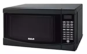 RCA RMW733-BLACK Microwave Oven, 0.7 cu. ft., Black .#GH45843 3468-T34562FD765281