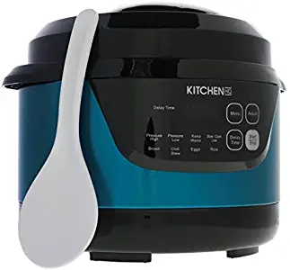 Kitchen HQ 2-Quart Digital Pressure Cooker - Teal