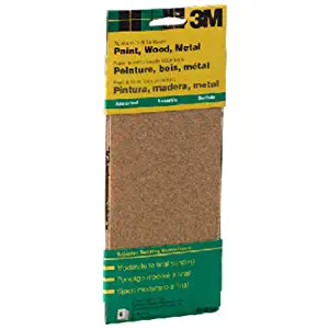 3M 9017 General Purpose Sandpaper Sheets, 3-2/3-Inch by 9-Inch, Coarse Grit