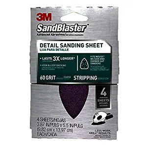 3M 9670ES-30-B Mouse Sandpaper Sheets