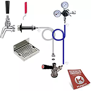 Kegco Premium Door Mount Kegerator Keg Tap Conversion Kit with No Tank