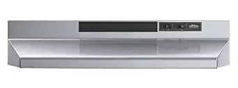 Broan 433604 ADA Capable 4-Way Convertible Under-Cabinet Range Hood, 36-Inch, Stainless Steel