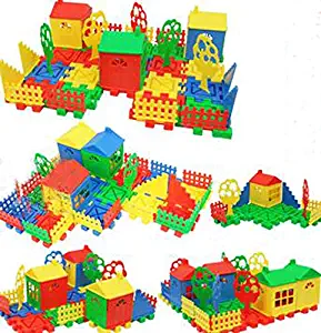 YOYOSTORE 30Pc House Building Blocks Interlocking Builder Set for Kids STEM Educational Toys