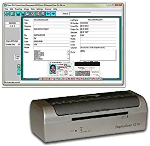 Duplex Medical Insurance Card and ID Card Scanner (w/Scan-ID LITE, for Windows)