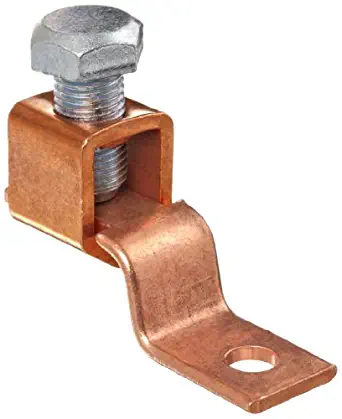 Morris Products 90518 Single Offset Mechanical Connector, Copper, 125A Rating, 1/0 - 2 Wire Range