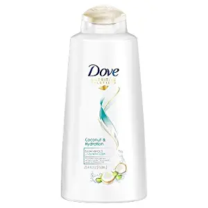 DOVE HAIR Nourishing Rituals Coconut & Hydration Shampoo With Pump, 25.4 Ounce