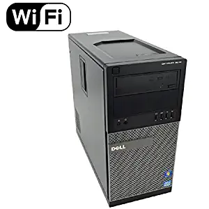 Dell Optiplex 9010 Tower TW High Performance Business Desktop Computer, Intel Quad Core i5-3470 up to 3.6GHz, 8GB Memory, 2TB HDD, DVD, USB 3.0, WiFi, Windows 10 Professional (Renewed)
