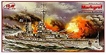 ICM Models Markgraf WWI German Battleship Building Kit