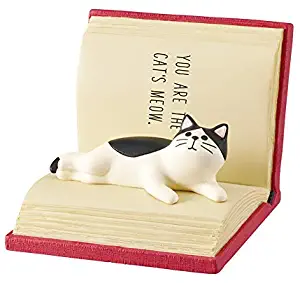 SINCE 1914 JOHNSON SMITH CO Cat On Book Cellphone Stand - Works with iPhone, Samsung or Android Models