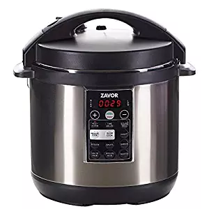 Zavor LUX Multi-Cooker, 4 Quart Electric Pressure Cooker, Slow Cooker, Rice Cooker, Yogurt Maker and more - Stainless Steel (ZSELX01)