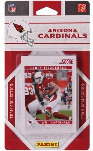 2011 Score Arizona Cardinals Factory Sealed 13 Card Team Set. Players Include: Adrian Wilson, Beanie Wells, Darnell Dockett, Dominique Rodgers-cromartie, Jay Feely, Larod Stephens-howling, Larry Fitzgerald, Steve Breaston, Tim Hightower, Patrick Peterson, Quan Sturdivant, Robert Housler and Ryan Williams.