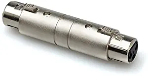 Hosa GXX-145 XLR3F to XLR3F Gender Changer Adaptor