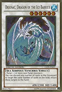 Yu-Gi-Oh! - Brionac, Dragon of The Ice Barrier (GLD5-EN031) - Gold Series: Haunted Mine - Limited Edition - Gold Rare
