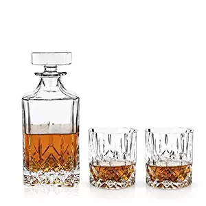 Viski 9417 Admiral: Decanter & Tumbler Set) Decanter, One Size, Tumbler